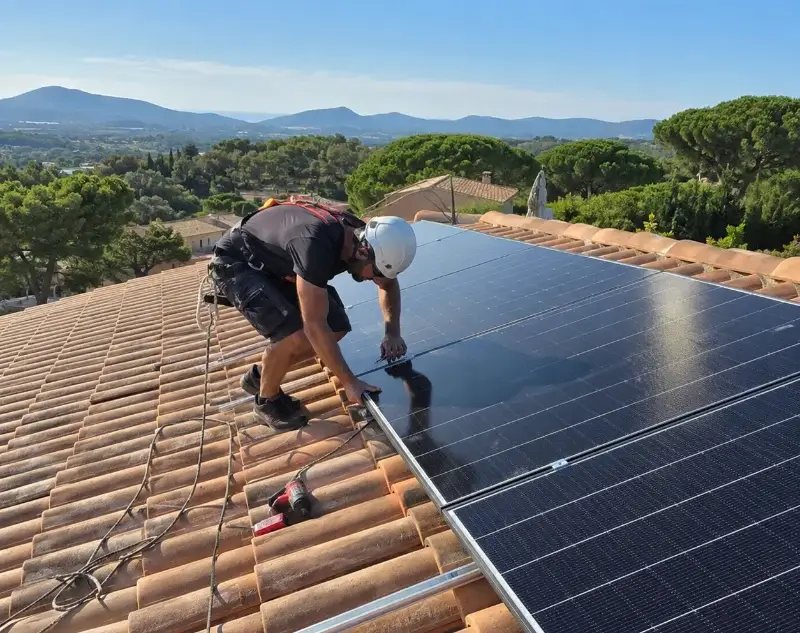 Installateur panneaux solaires Plumergat — pose photovoltaïque sur toiture